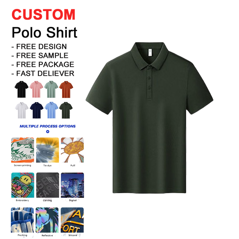 Men's Polo Shirt - Wholesale European American Top