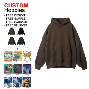 Men's Hoodie - Heavyweight Oversized 3D Printing Factory