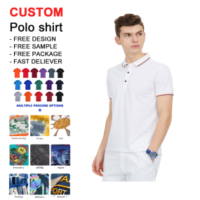 Men's Polo Shirts - Custom Embroidery Logo Factory