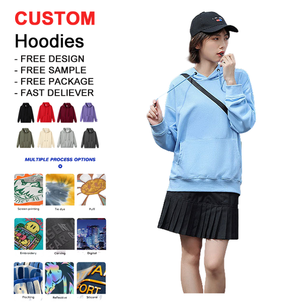 Men's Hoodie - Luxury 330 GSM Heavyweight Pullover