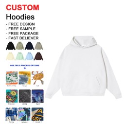 Men's Hoodies - Casual Denimes 3D Puff Print