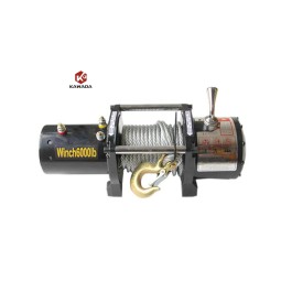 ATV Electric Winch Supplier - 6000 lb 12V 24V 48V Wire Rope