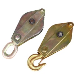 Single Sheave Lift Block Factory - 1T 2T 5T Snatch Pulley Block