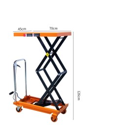 Hydraulic Scissor Lift Manufacturer - 200-500kg Hand Manual Single
