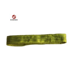 Polyester Webbing Sling Factory - 1-10 Ton Color Code Flat Belt