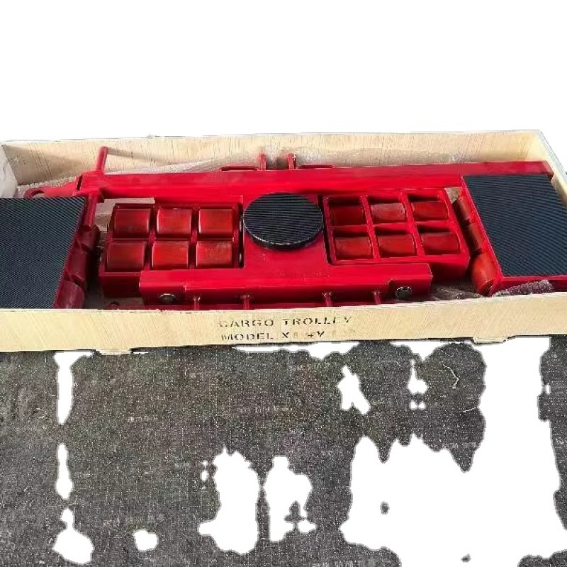 Cargo Trolley Manufacturer - 8T CRP Carrying Roller Skate