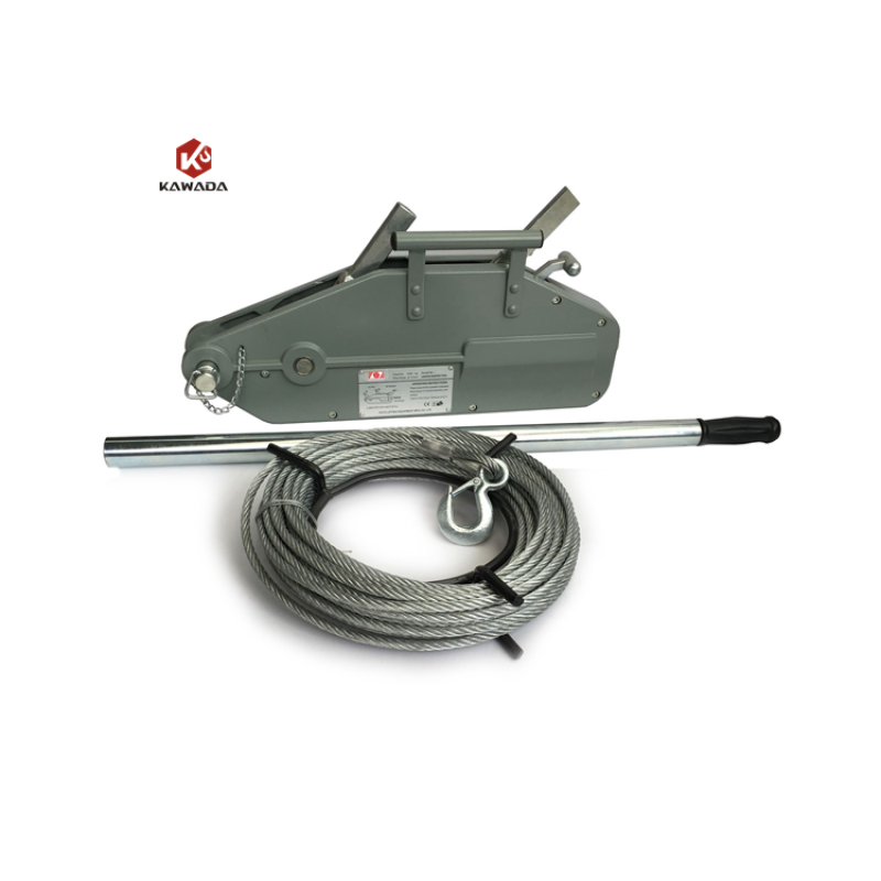 Hand Wire Rope Winch Supplier - 5.4T Aluminum Cable Pulling OEM