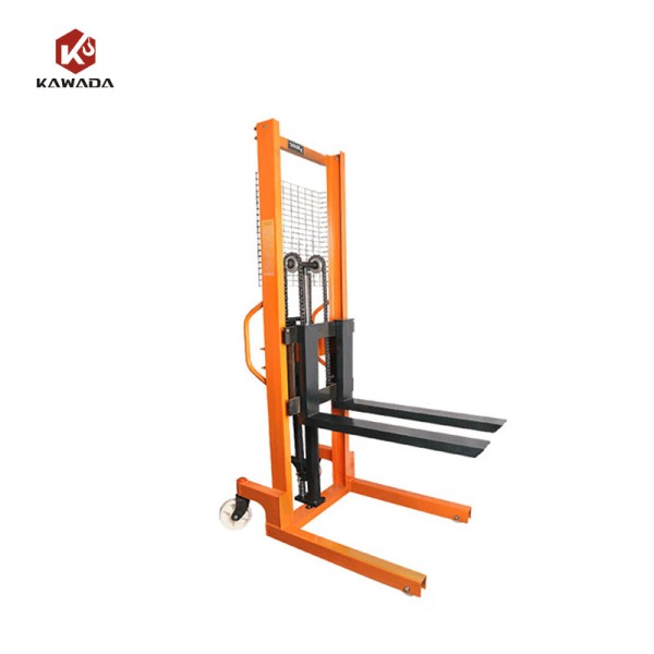 Manual Pallet Stacker Factory - 1T Hand Operated Hydraulic