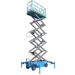 Motorized Work Elevator Supplier - Track Crawler Hinged Platform