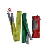 Polyester Webbing Sling Factory - 1-10 Ton Color Code Flat Belt