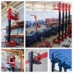 Vertical Mast Lift - 200kg Self-propelled Jib