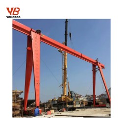 Rail-Mounted Gantry Crane - 10 Ton Industrial