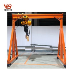 Mobile Gantry Crane - Compact Easy Installation