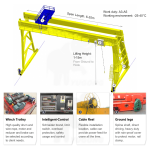 Gantry Crane - 10 Ton Double Girder Fixed
