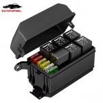 Fuse Relay Box Factory - 12V Waterproof 6 Way with ATC Fuses Kit