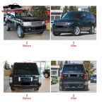 Range Rover Body Kit Factory - 2022 VOGUE Style Upgrade Bumper Hood