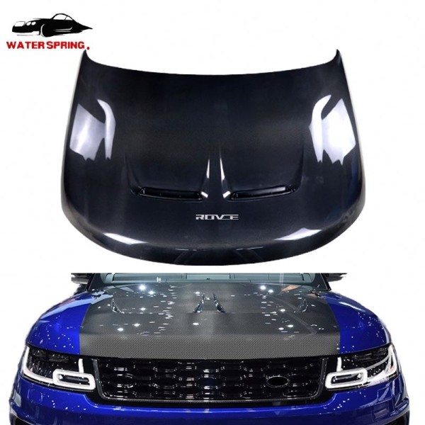 Range Rover Sport Carbon Fiber Hood Factory - ROVCE SVA 2014-2020