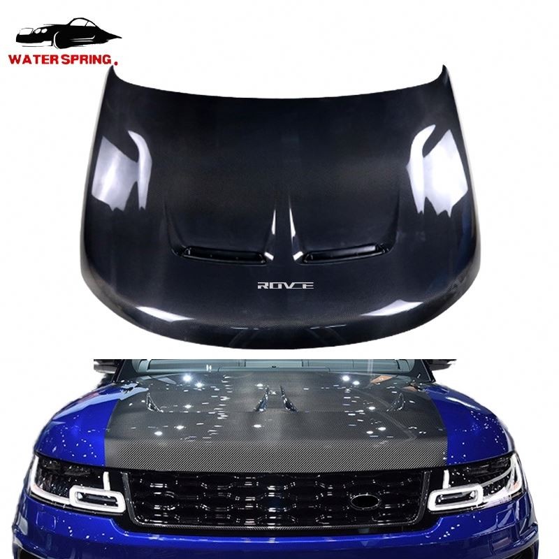 Range Rover Sport Carbon Fiber Hood Factory - ROVCE SVA 2014-2020
