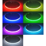 OEM/ODM LED Wheel Lights Manufacturer - 15/17 Inch RGBW Custom Tuning