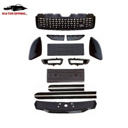 Land Rover Discovery Body Kit Factory - Black Exterior Rear Diffuser