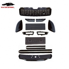 Land Rover Discovery Body Kit Factory - Black Exterior Rear Diffuser