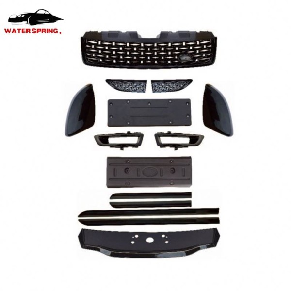 Land Rover Discovery Body Kit Factory - Black Exterior Rear Diffuser