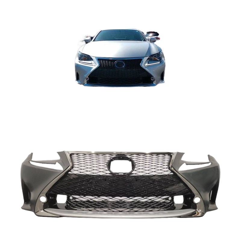 Lexus RC Front Bumper Body Kit Factory - ABS Upgrade F-Sport Style