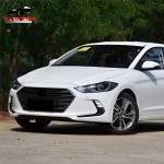 Hyundai Elantra Headlight Fog Lamp Cover Factory - LED DRL Turn Signal