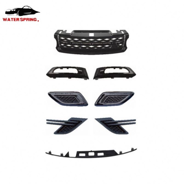 Range Rover Sport Body Kits Factory - Black Knight Style Front Grille