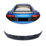 Audi R8 Carbon Fiber Spoiler Factory - GT Style Rear Trunk Wing
