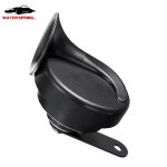 12V Car Horn Factory - 110-130dB Electric Snail Horn with Speaker