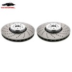 BMW M5 Brake Discs Factory - 400X36MM Cross Drilled Rotors F10