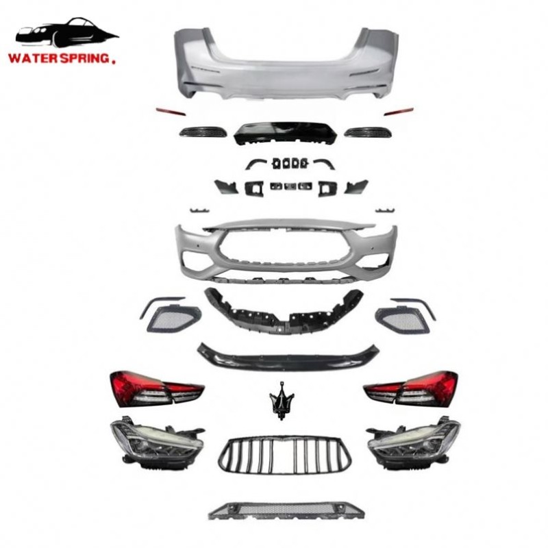 Maserati Quattroporte Front Bumper Kit Factory - Upgrade GTS Style