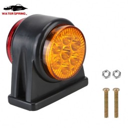 Truck LED Side Marker Lights Factory - 14LED Dual Color 12-24V
