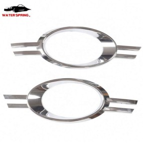 Mercedes W204 Fog Light Grille Factory - Chrome Trim Front Bumper Accessory