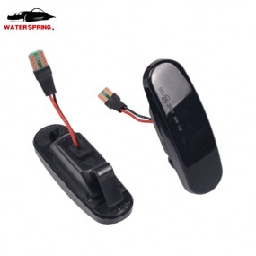 Fiat LED Side Marker Lamp Factory - 2pcs Smoked 5W Replacement