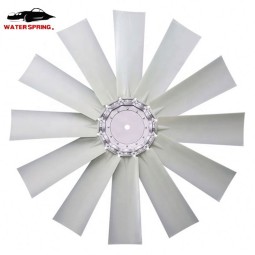 Truck Engine Fan Blades Factory - 12 Nylon Leaves Plastic Impeller