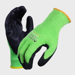 Nitrile Coated Work Gloves - 13 Gauge Black
