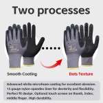 Nitrile Coated Work Gloves - Industrial Soft