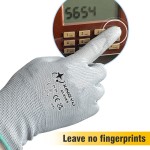 PU Safety Work Gloves - 13G Custom With Logo