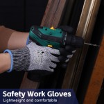 Cut Resistant Gloves - 13G HPPE Sandy Coated