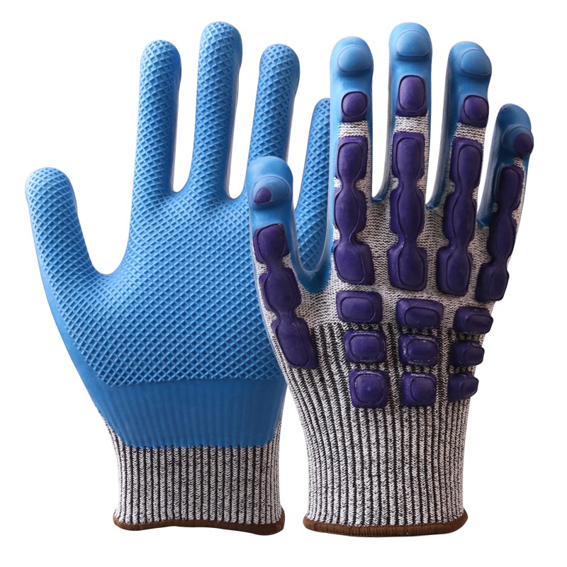Impact Resistant Gloves - HPPE Latex Foam