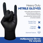 Diamond Nitrile Gloves - 9mil Industrial
