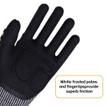 TPR Impact Mechanical Gloves - 13G HPPE