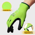 Nitrile Safety Work Gloves - Construction