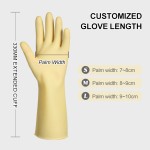 Dishwashing Gloves - Long Latex Household