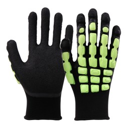 Impact Resistant Gloves - Black Wrinkled