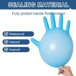 Disposable Nitrile Gloves - Blue Food Grade