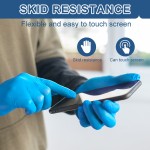Disposable Nitrile Gloves - Blue Food Grade