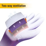 PU Coated Safety Gloves - High Quality